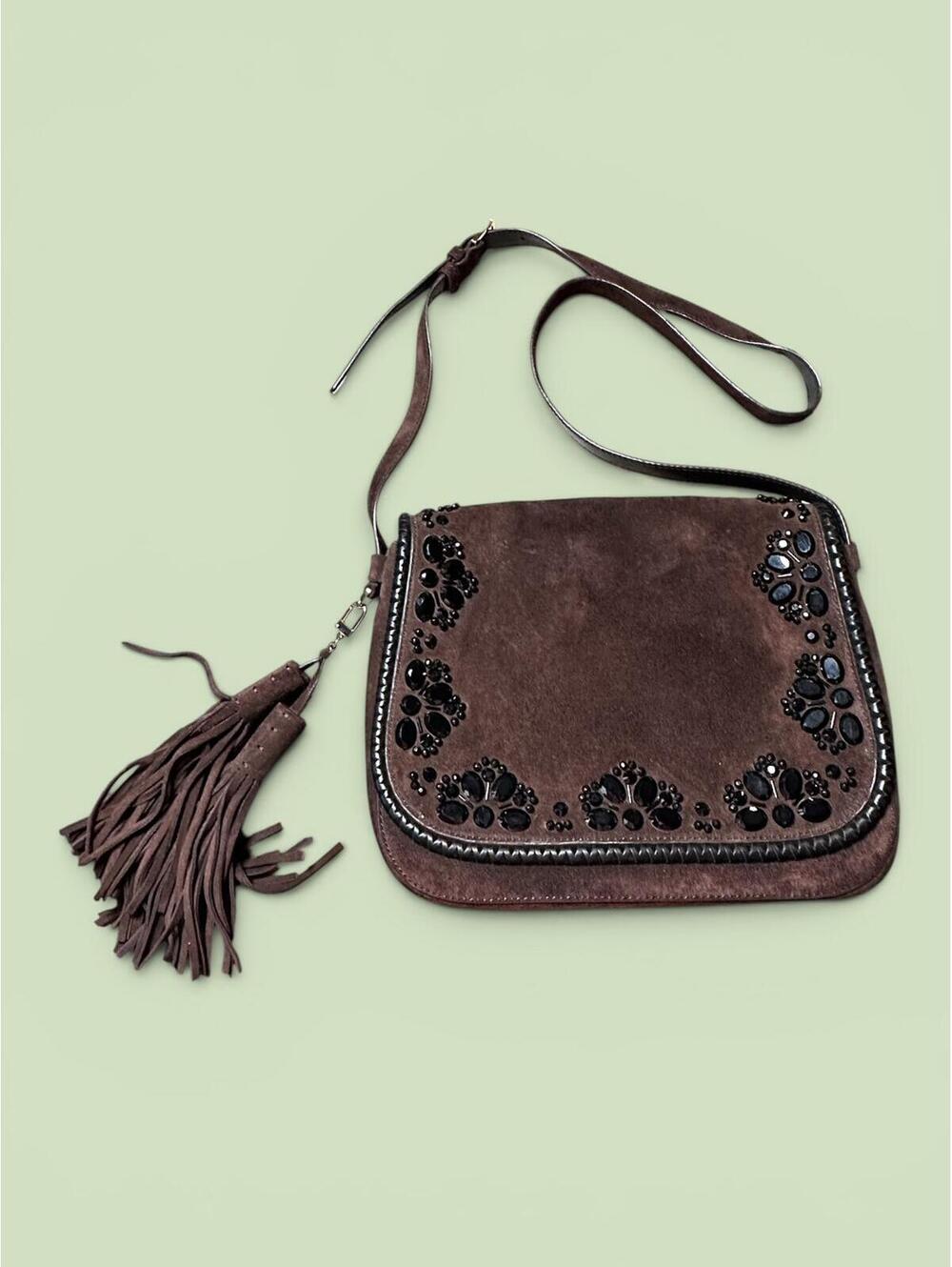 kate spade Anderson Way Lietta Suede Saddle Bag